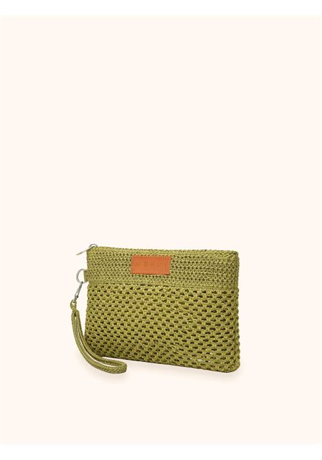 pochette in paglia MEFUI | MA26-SW0055GNGN