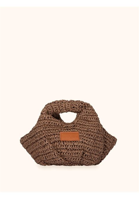 mini bag in paglia MEFUI | MA26-SW0065BN