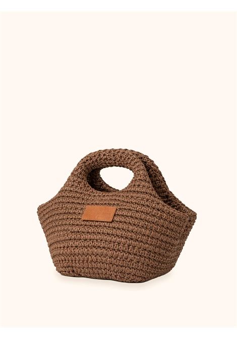 mini bag in paglia MEFUI | MA26-SW0065BN