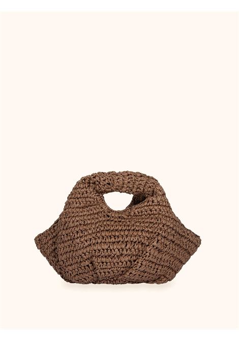 mini bag in paglia MEFUI | MA26-SW0065BN
