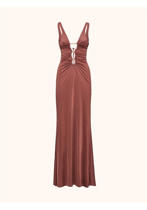 Vestito Lungo Donna Me Fui Marrone MEFUI | MF26-SW0329BN