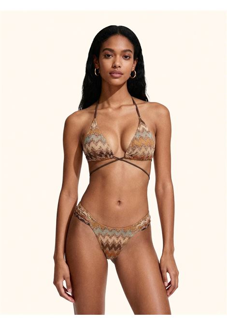 Bikini Donna Me-Fui Triangolo alto e Slip fisso Multicolor MEFUI | MF26-SW0401MC