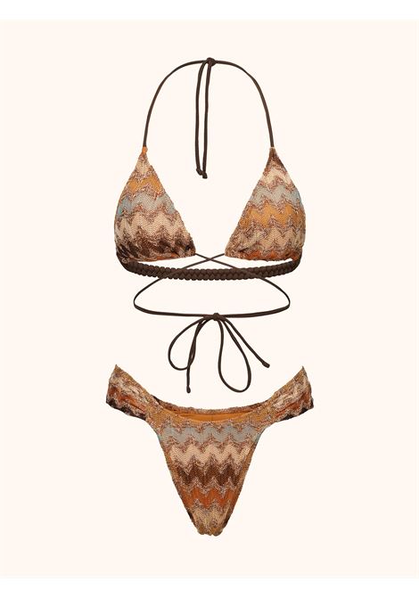 Bikini Donna Me-Fui Triangolo alto e Slip fisso Multicolor MEFUI | MF26-SW0401MC