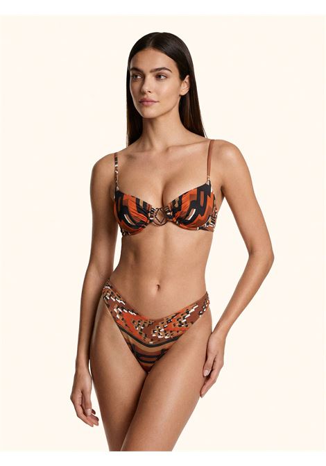 Bikini Donna Me fui Reggiseno ferretto con Slip Americano fisso Fantasia MEFUI | MF26-SW0411X21