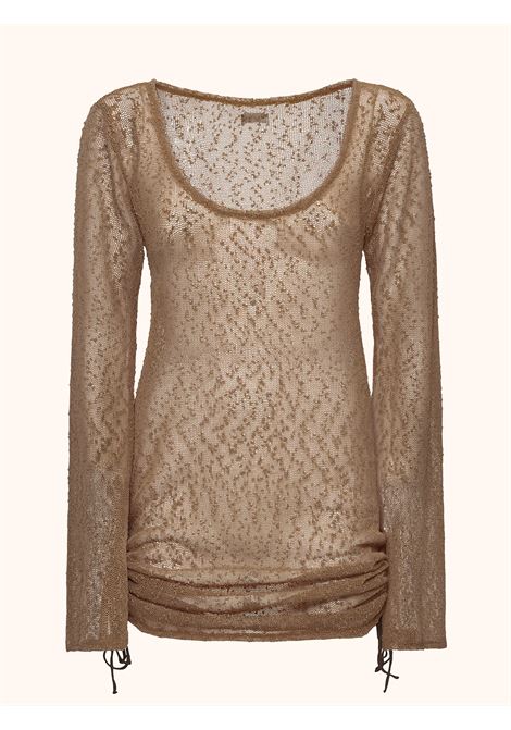 Vestito Corto Donna Me Fui Beige MEFUI | MF26-SW0419BG