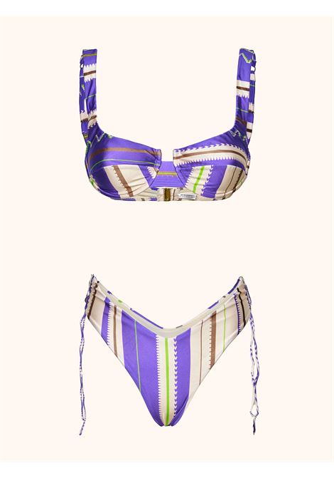 Bikini Donna Me Fui Reggiseno con Ferretto e Slip Americano Coprente Fantasia MEFUI | MF26-SW0541X40