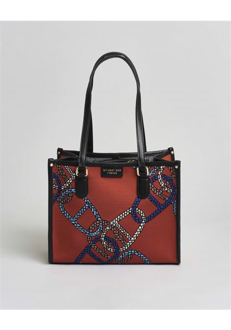 Borsa Atena Cruise media My Best Bag arancione MY BEST BAG | MYB-2011DECK 2