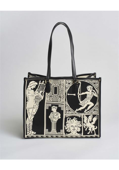 Borsa Atena Agorà grande My Best Bag nero MY BEST BAG | MYB-2013BLACK WHITE