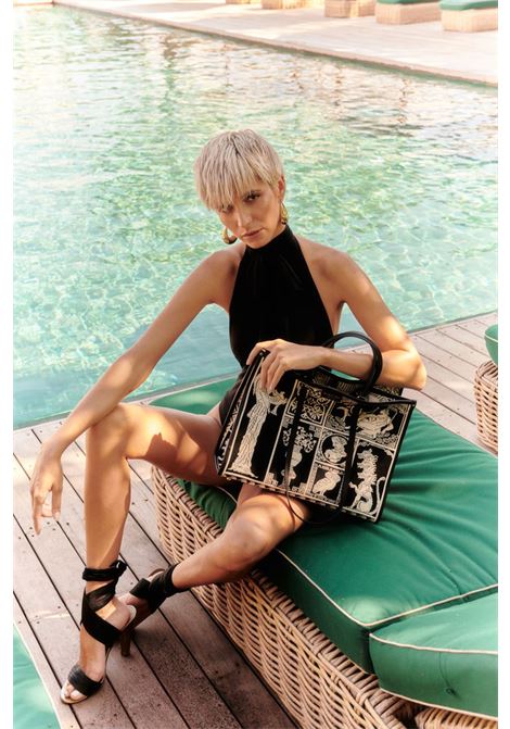 Borsa Atena Agorà grande My Best Bag nero MY BEST BAG | MYB-2013BLACK WHITE