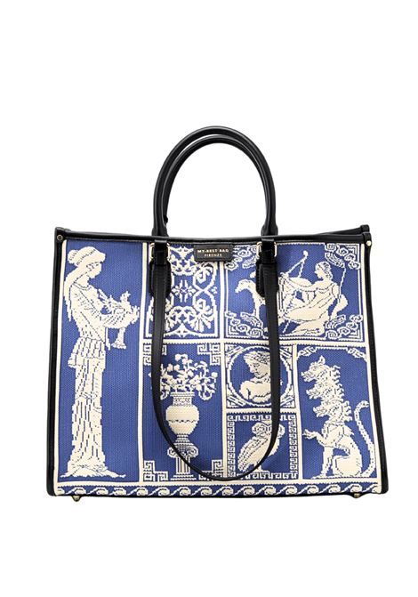 Borsa Atena Agorà grande My Best Bag azzurro MY BEST BAG | MYB-2013JASPER