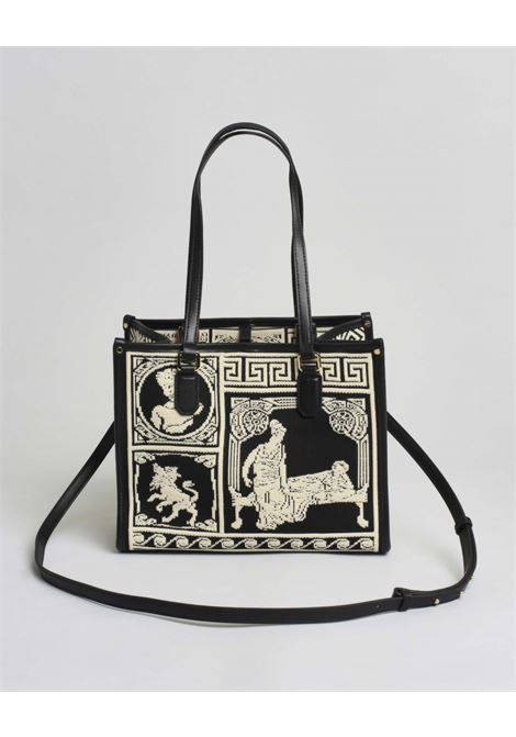 Borsa Atena Agorà media My Best Bag nero MY BEST BAG | MYB-2014BLACK WHITE