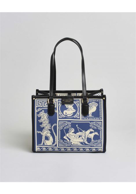 Borsa Atena Agorà media My Best Bag azzuro MY BEST BAG | MYB-2014JASPER