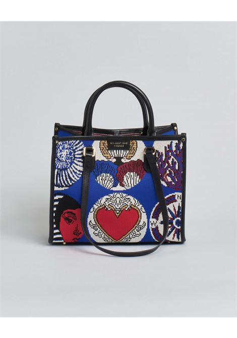 Borsa Atena Sea media My Best Bag blu MY BEST BAG | MYB-2017SUBMARINE