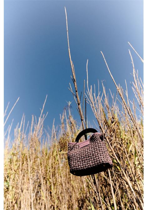 borsa in rafia ingrid tabru mini MY BEST BAG | MYB-2042PEONIA