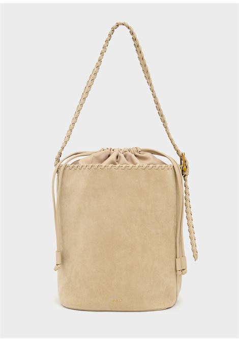 borsa malanie scamosciata NALì | ARBS0020GESSO