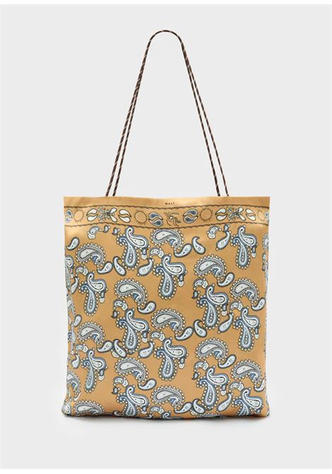 BORSA PEONY BANDANA STAMPA PAISLEY NALì | BOBS0005OCRA
