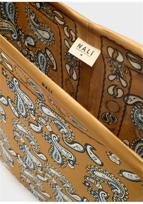 BORSA PEONY BANDANA STAMPA PAISLEY NALì | BOBS0005OCRA