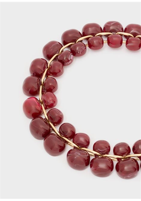 COLLANA GRAPE IN RESINA NALì | EMCL1109MAGENTA