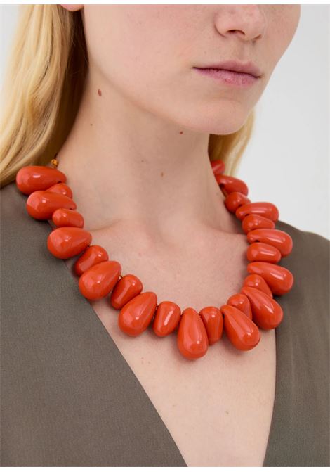 collana zuri in resina a goccia