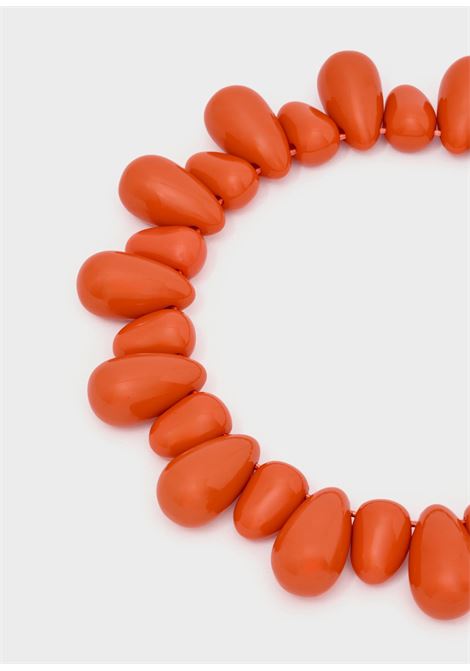 collana zuri in resina a goccia NALì | EMCL1111ARANCIO