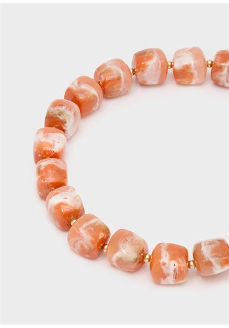 COLLANA CRI IN RESINA NALì | EMCL1226ARANCIO