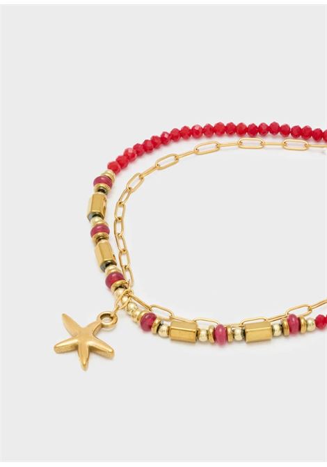 cavigliera perline stella NALì | EMCV0003CORALLO