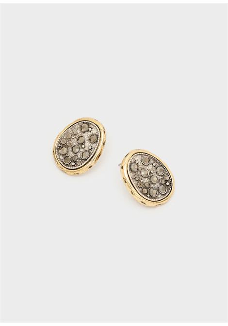 lobo con pietre NALì | EMOR1873ORO