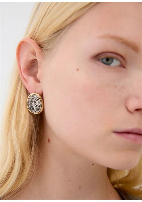 lobo con pietre NALì | EMOR1873ORO