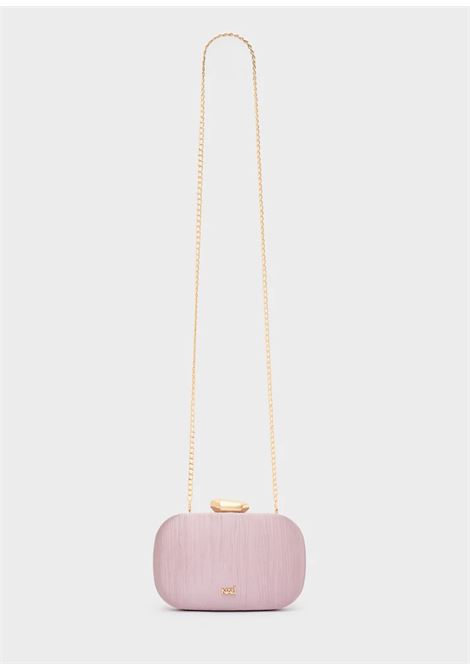 clutch nadine plisse NALì | GMPC0039ROSA
