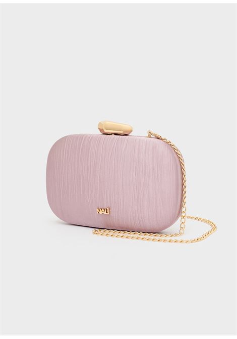 clutch nadine plisse NALì | GMPC0039ROSA