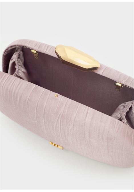 clutch nadine plisse NALì | GMPC0039ROSA