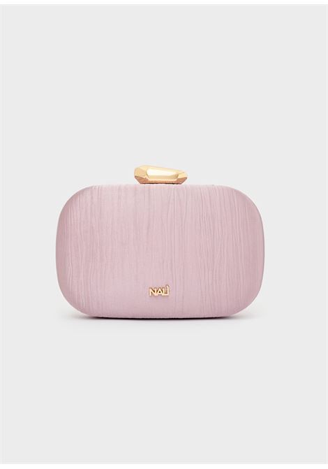 clutch nadine plisse NALì | GMPC0039ROSA