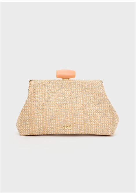 clutch juliain tessuto NALì | GMPC0048ARANCIO