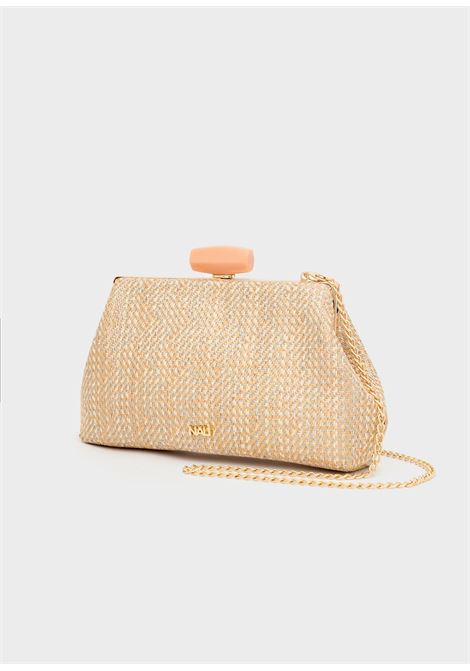 clutch juliain tessuto NALì | GMPC0048ARANCIO