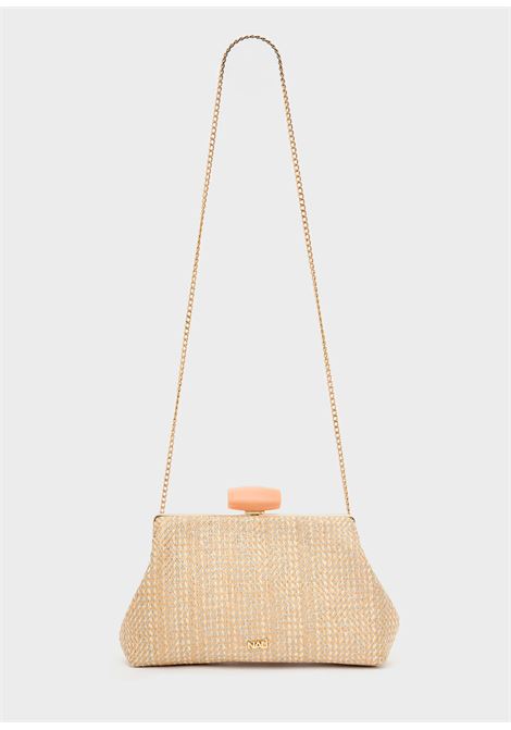 clutch juliain tessuto NALì | GMPC0048ARANCIO