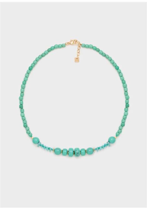 COLLANA MELODY CON PERLINE NALì | KACL0029TURCHESE