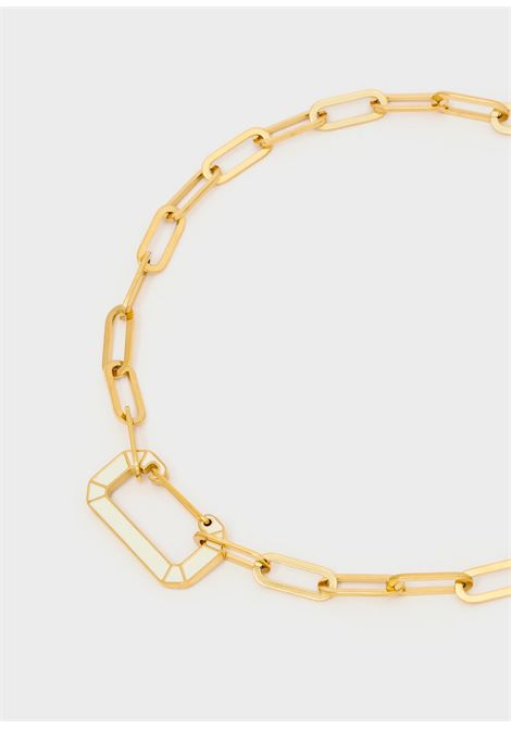 collana rosalie chain NALì | LNCL0174ORO BIANCO