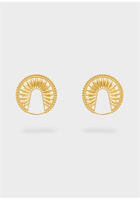 ORECCHINI LOBO CERCHIO ACC. INOS. ORO NALì | LNOR0130ORO