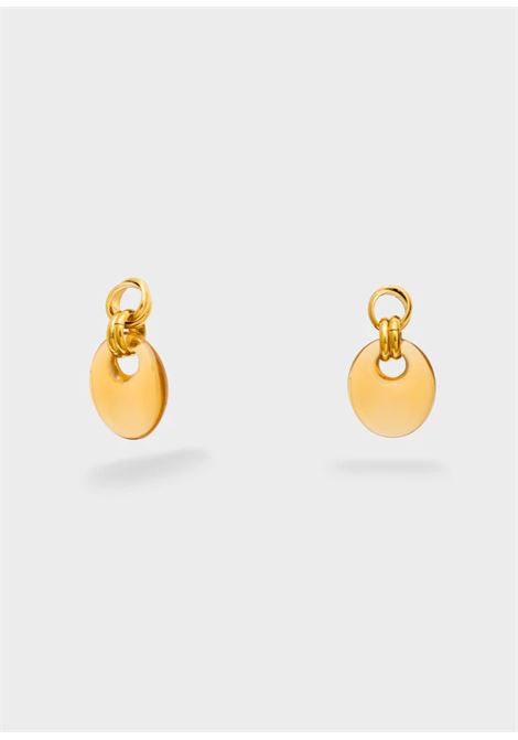 ORECCHINI NADIA OVALI IN RESINA NALì | LNOR0135GIALLO