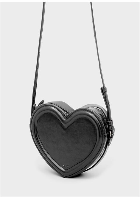 BORSA HEART RIGIDA CON TRACOLLA NALì | LYBS0005NERO