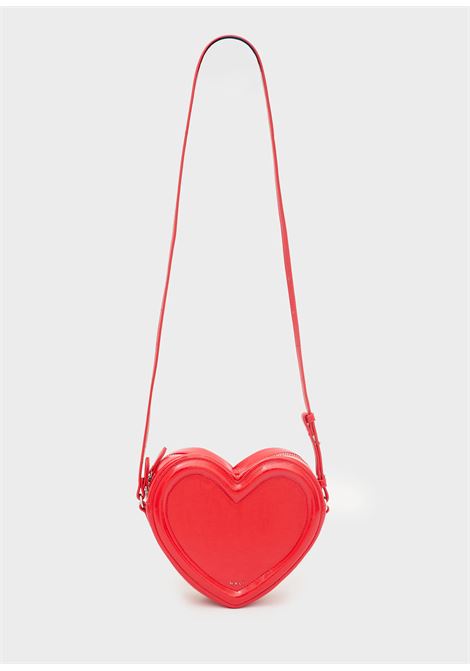 BORSA HEART RIGIDA CON TRACOLLA NALì | LYBS0006ROSSO