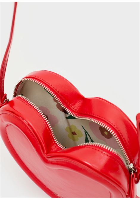 BORSA HEART RIGIDA CON TRACOLLA NALì | LYBS0006ROSSO
