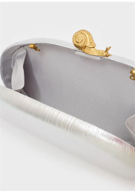 CLUTCH ZAHRA CHIUSURA CHIOCCIOLA NALì | LYPC0038ARGENTO