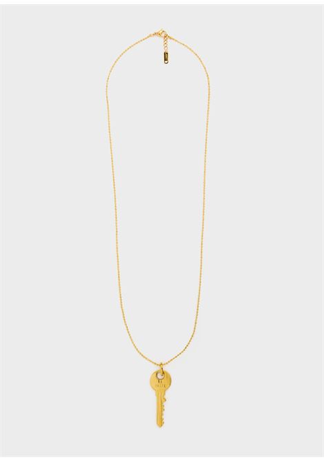 COLLANA LUNGA PENDENTE CHIAVE ACC.INO. ORO NALì | MECL0243ORO