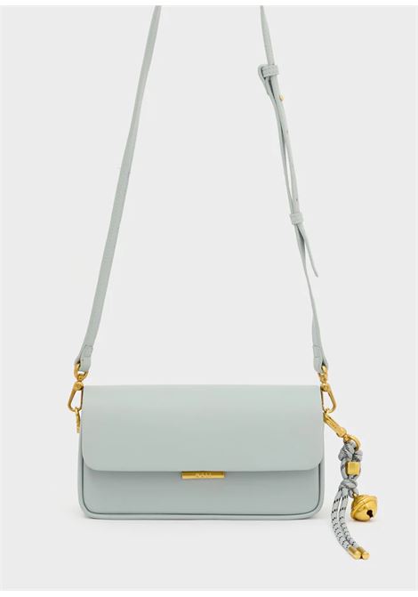 BORSA BRISTOL A SPALLA CON CIONDOLO NALì | MHBS0055CELESTE