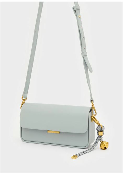 BORSA BRISTOL A SPALLA CON CIONDOLO NALì | MHBS0055CELESTE