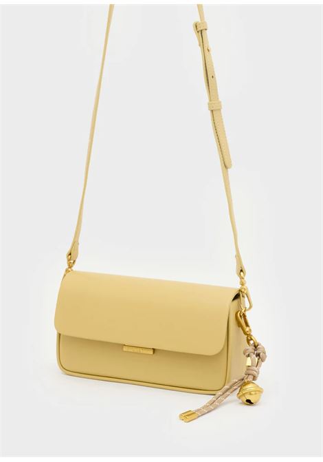BORSA BRISTOL A SPALLA CON CIONDOLO NALì | MHBS0057GIALLO