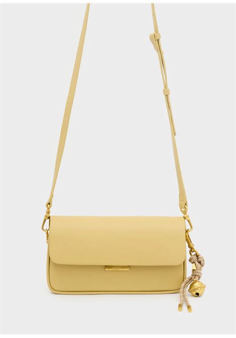 BORSA BRISTOL A SPALLA CON CIONDOLO NALì | MHBS0057GIALLO