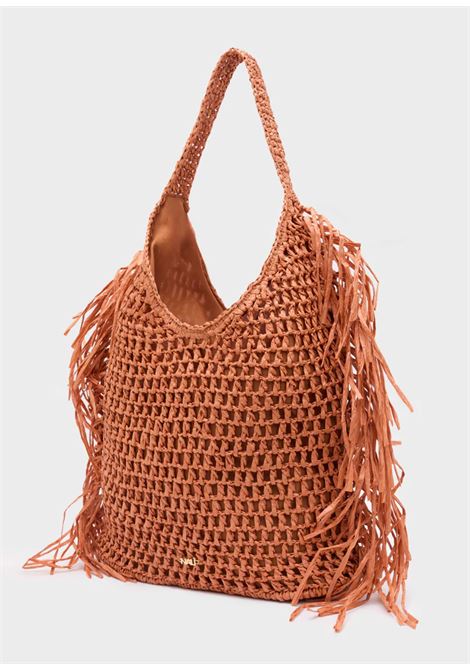 BORSA ANTIGUA A SPALLA CON FRANGE NALì | QIBS0219ARANCIO