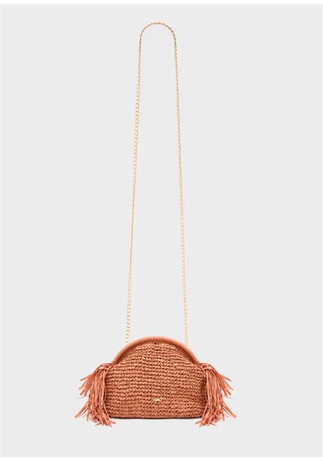POCHETTE ANTIGUA A TRACOLLA+FRANGE NALì | QIPC0170ARANCIO